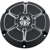 REKLUSE Derby Cover - Wrinkle Black - Sportster RMS-0515002